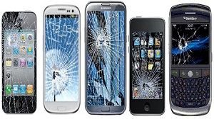 Broken Smashed Cracked iPhone Android Samsung LG Huawei