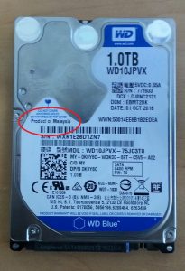 Western Digital 1TB Hard Disk Drive