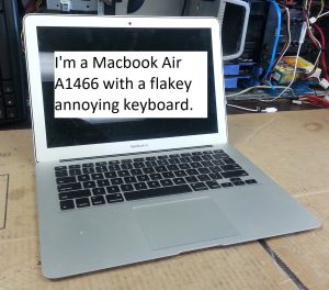 MacBook Air A1466 Keyboard Replacement
